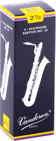 Vandoren SR2425 Traditional Rieten voor Baritonsaxofoon 2,5 - 5 stuks