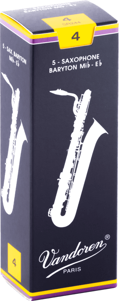 Vandoren SR244 Traditional Rieten voor Baritonsaxofoon 4 - 5 stuks
