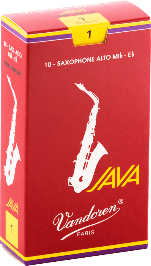 Vandoren SR261R JAVA Red Rieten voor Altsaxofoon 1 - 10 stuks