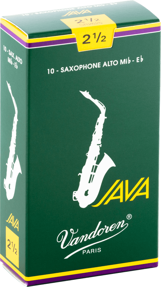 Vandoren SR2625 JAVA Rieten voor Altsaxofoon 2,5 - 10 stuks