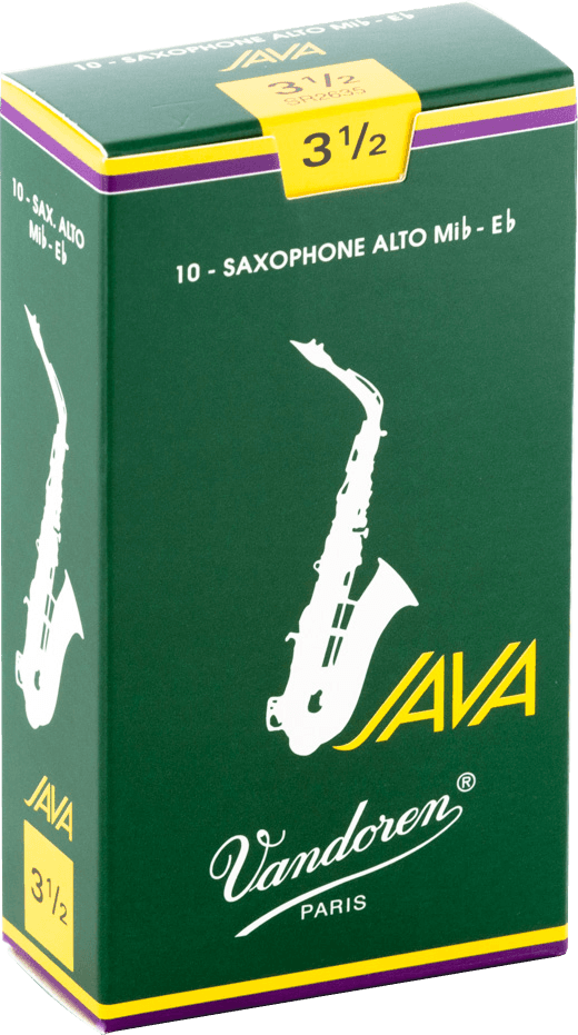 Vandoren SR2635 JAVA Rieten voor Altsaxofoon 3,5 - 10 stuks