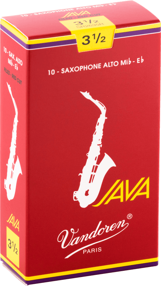 Vandoren SR2635R JAVA Red Rieten voor Altsaxofoon 3,5 - 10 stuks