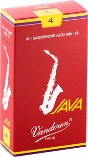 Vandoren SR264R JAVA Red Rieten voor Altsaxofoon 4 - 10 stuks