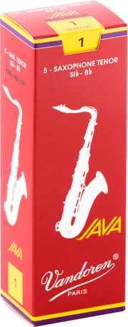Vandoren SR271R JAVA Red Rieten voor Tenorsaxofoon 1 - 5 stuks