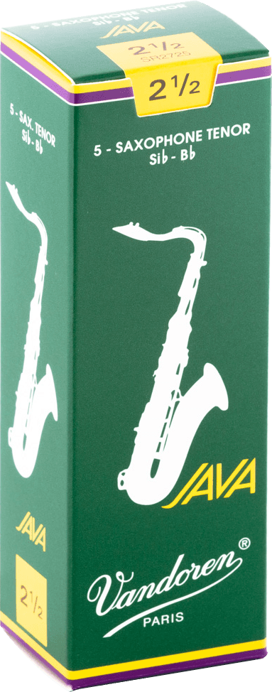 Vandoren SR2725 JAVA Rieten voor Tenorsaxofoon 2,5 - 5 stuks