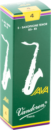 Vandoren SR274 JAVA Rieten voor Tenorsaxofoon 4 - 5 stuks