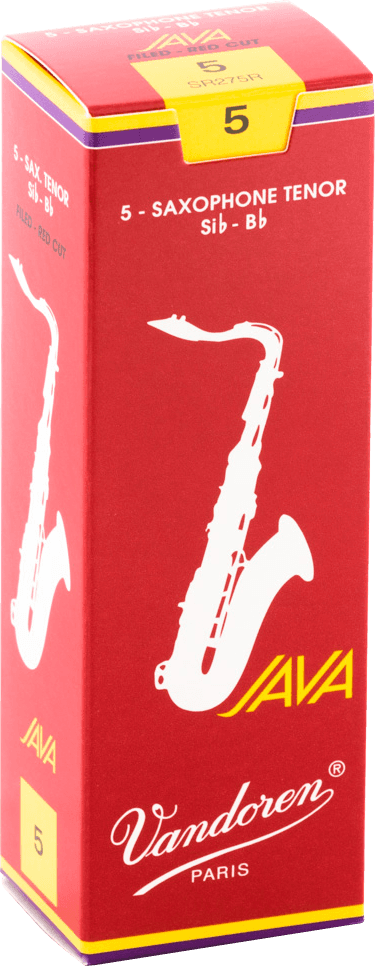 Vandoren SR275R JAVA Red Rieten voor Tenorsaxofoon 5 - 5 stuks