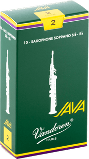 Vandoren SR302 JAVA Rieten voor Sopraansaxofoon 2 - 10 stuks