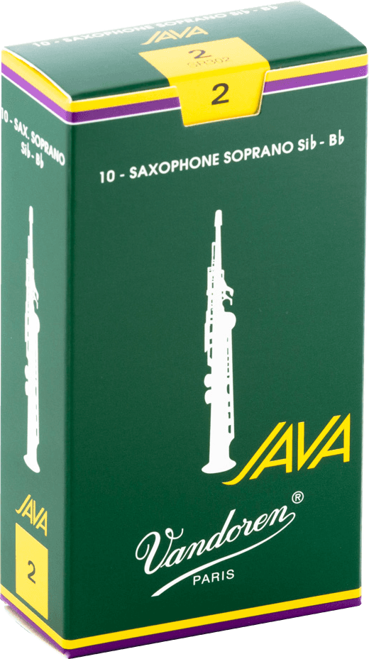 Vandoren SR302 JAVA Rieten voor Sopraansaxofoon 2 - 10 stuks