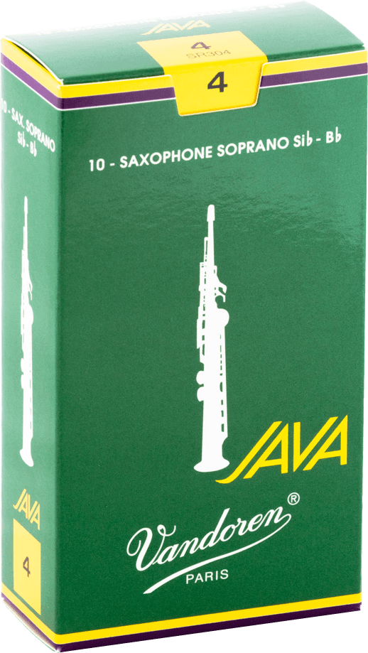 Vandoren SR304 JAVA Rieten voor Sopraansaxofoon 4 - 10 stuks