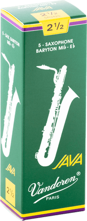 Vandoren SR3425 JAVA Rieten voor Baritonsaxofoon 2,5 - 5 stuks