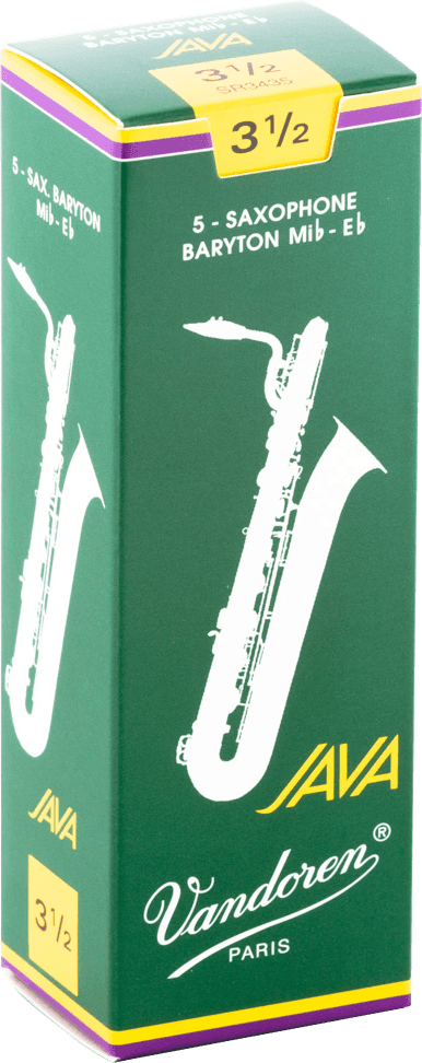 Vandoren SR3435 JAVA Rieten voor Baritonsaxofoon 3,5 - 5 stuks