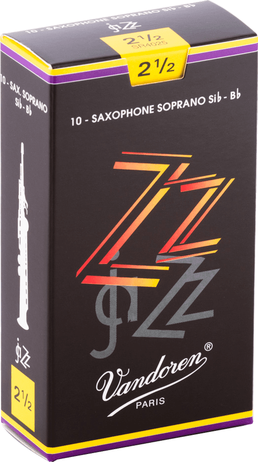 Vandoren SR4025 ZZ Rieten voor Sopraansaxofoon 2,5 - 10 stuks
