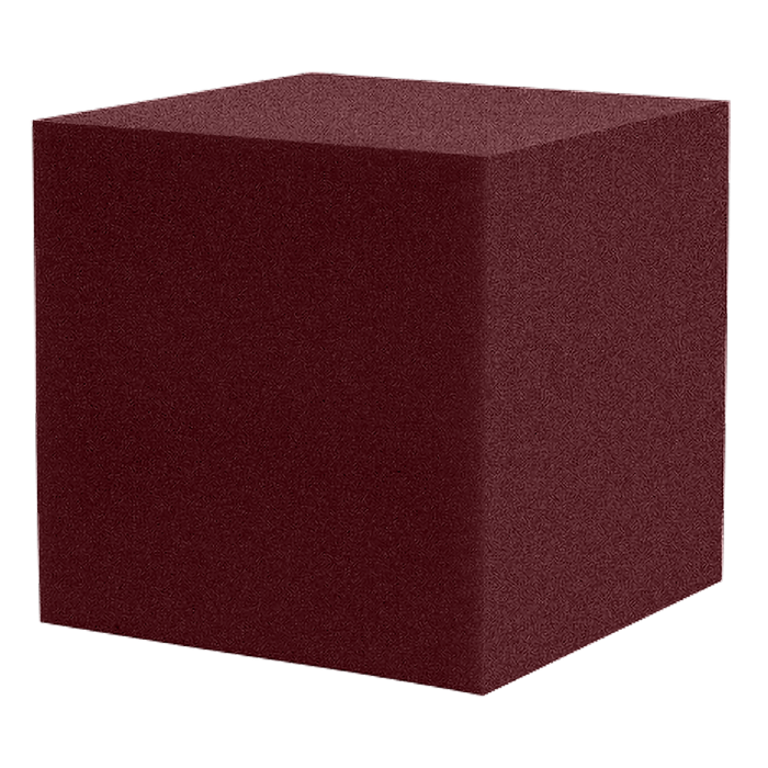 Auralex - Ax12cubebur2 - Auralex 12/" Cornerfill Cube, 2-Pack 2-30x30x30cm, Burgundy