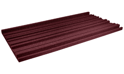 Auralex - Ax2metrobur12 - Auralex 2 Inch Studiofoam Metro, 12-Pack 12-61x122cm Panel, Burgundy