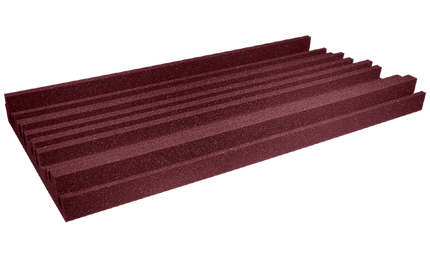 Auralex - Ax4metrobur6 - Auralex 4 Inch Studiofoam Metro, 6-Pack 16-61x122cm Panel, Burgundy