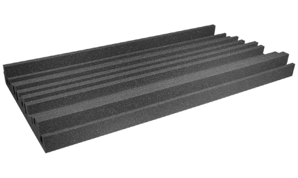 Auralex - Ax4metrocha6 - Auralex 4 Inch Studiofoam Metro, 6-Pack 16-61x122cm Panel, Charcoal