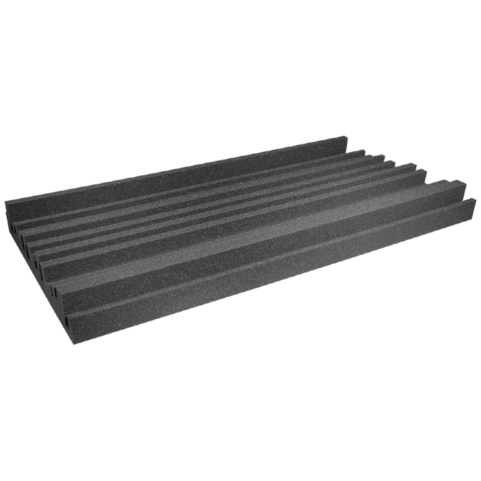 Auralex - Ax4metrocha6 - Auralex 4 Inch Studiofoam Metro, 6-Pack 16-61x122cm Panel, Charcoal