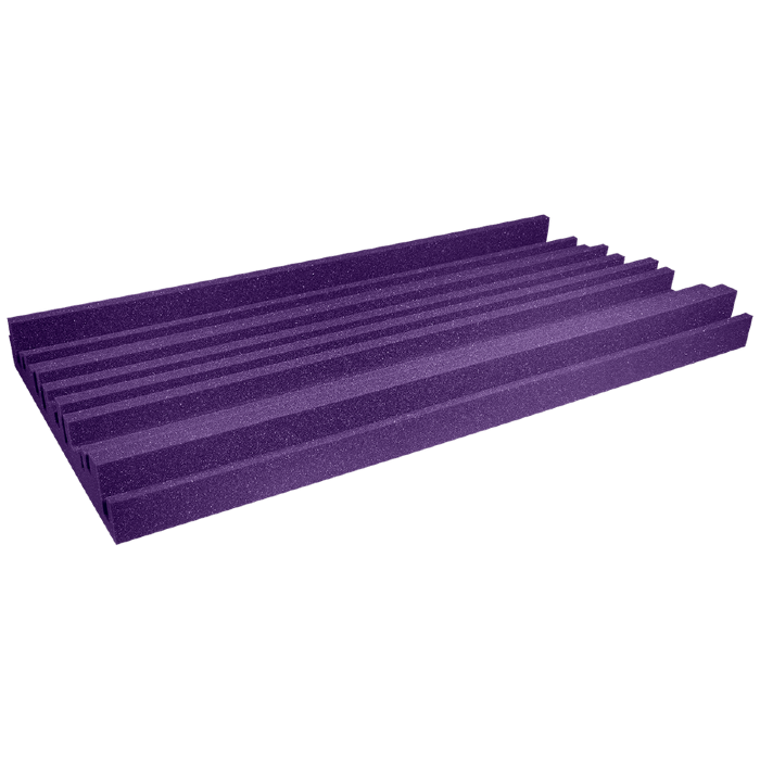 Auralex - Ax4metropur6 - Auralex 4 Inch Studiofoam Metro, 6-Pack 16-61x122cm Panel, Purple