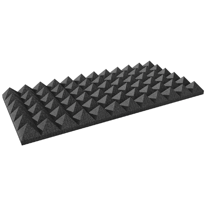 Auralex - Ax4pyr24cha6 - Auralex 4 Inch Studiofoam Pyramid, 6-Pack 6-61x122cm Panel, Charcoal