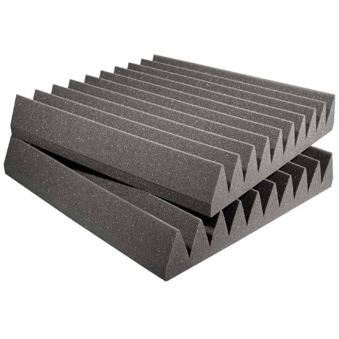 Auralex - Ax4sf22cha - Auralex 4 Studiofoam Wedge, 4/"x2'x2' Panel, Charco