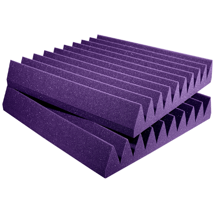 Auralex - Ax4sf22pur6 - Auralex 4 Inch Studiofoam Wedge, 6-Pack 6-60x60cm, Purple