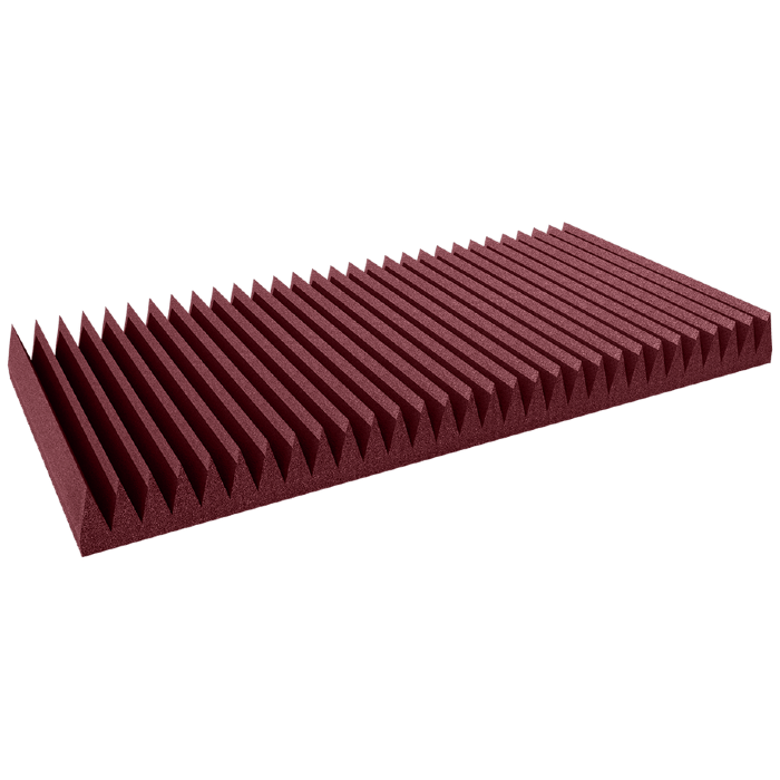 Auralex - Ax4sf24bur6 - Auralex 4 Inch Studiofoam Wedge, 6-Pack 6-61x122cm Panel, Burgundy
