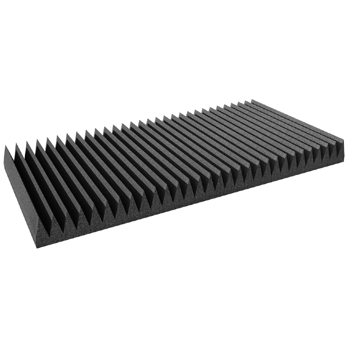 Auralex - Ax4sf24cha6 - Auralex 4 Inch Studiofoam Wedge, 6-Pack 6-61x122cm Panel, Charcoal
