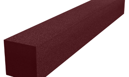 Auralex - Ax3x3cfbur - Auralex 3 Cornerfill, 3 X3 X24 Piece, Burgun