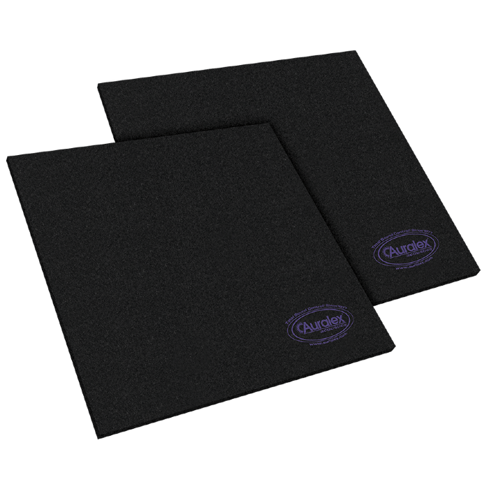 Auralex - Axhoverdeckv2 - Auralex Hoverdeck V2 Drum Isolation Riser, 2-Pack 2-60x60x1cm Panels
