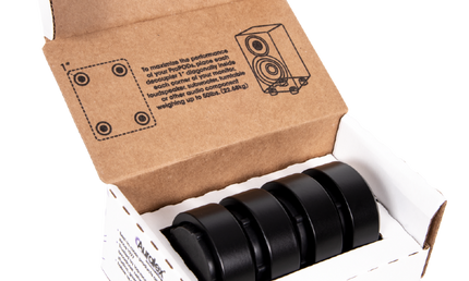 Auralex - Axpropodblk4pk - Auralex Propod Black 4-Pack