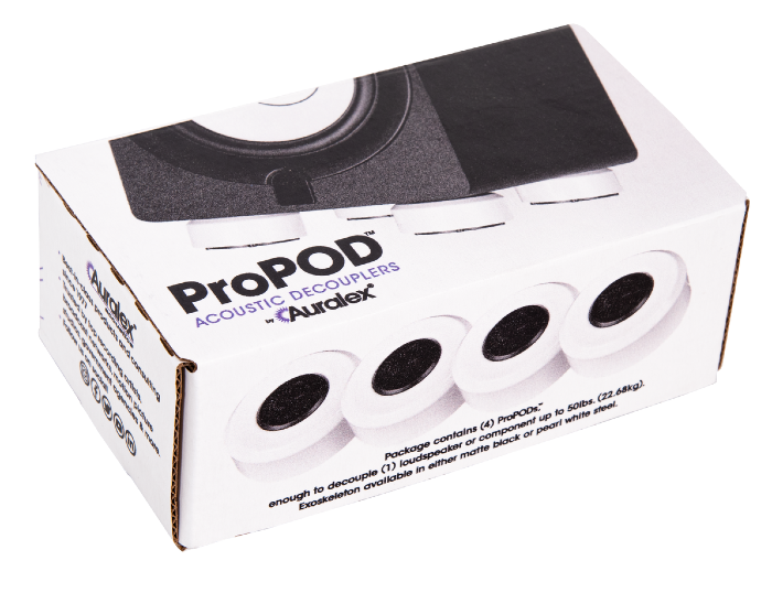 Auralex - Axpropodwht4pk - Auralex Propod White 4-Pack