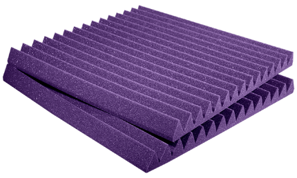 Auralex - Ax2sf22pur - Auralex 2 Studiofoam Wedge, 2/"x2'x2' Panel, Purple