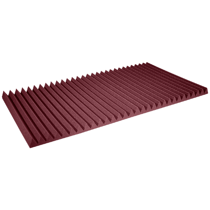 Auralex - Ax2sf24bur12 - Auralex 2 Inch Studiofoam Wedge, 12-Pack 12-61x122cm Panel, Burgundy
