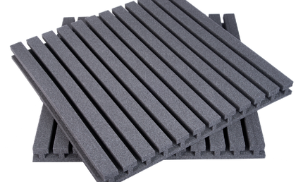 Auralex - Ax2sft22cha12 - Auralex 2 Inch Studiofoam-T, 12-Pack 12-61x61cm Panel, Charcoal