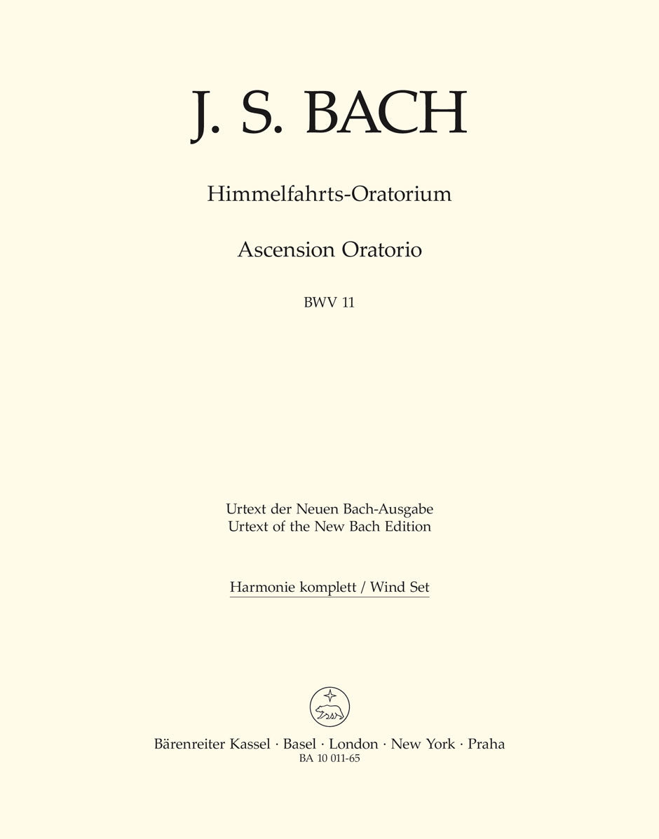 Bach: Himmelfahrts-Oratorium BWV 11 (Set) afbeelding 2