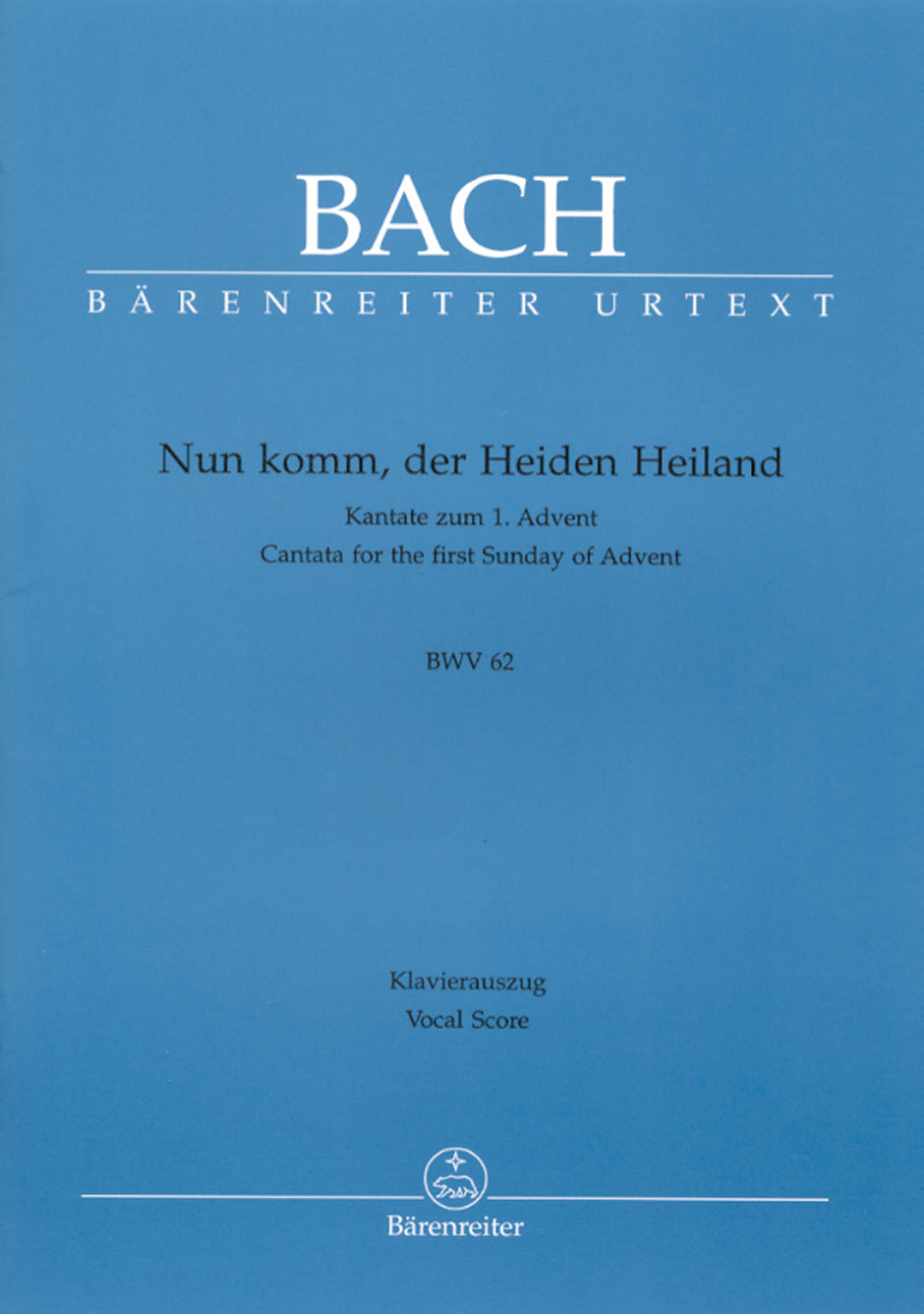Bach: Kantate BWV 62  Nun komm, der Heiden Heiland afbeelding 2
