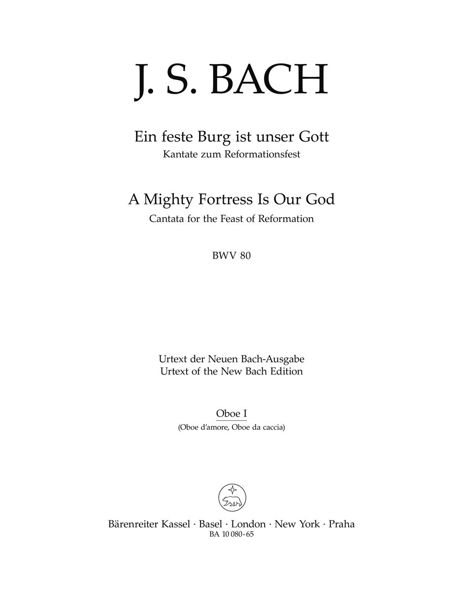 Bach: Kantate BWV 80  Ein Feste Burg Ist Unser Gott (Set) afbeelding 2
