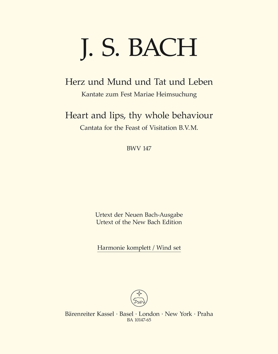 Bach: Kantate BWV 147 Herz und Mund und Tat und Leben (Set) afbeelding 2
