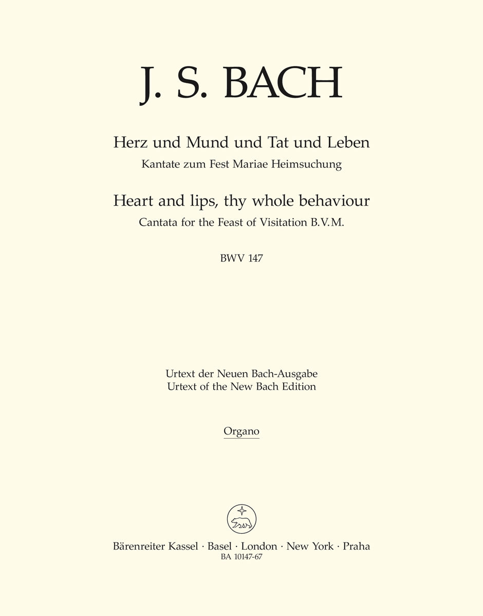 Bach: Kantate BWV 147  Herz und Mund und Tat und Leben (Orgel) afbeelding 2