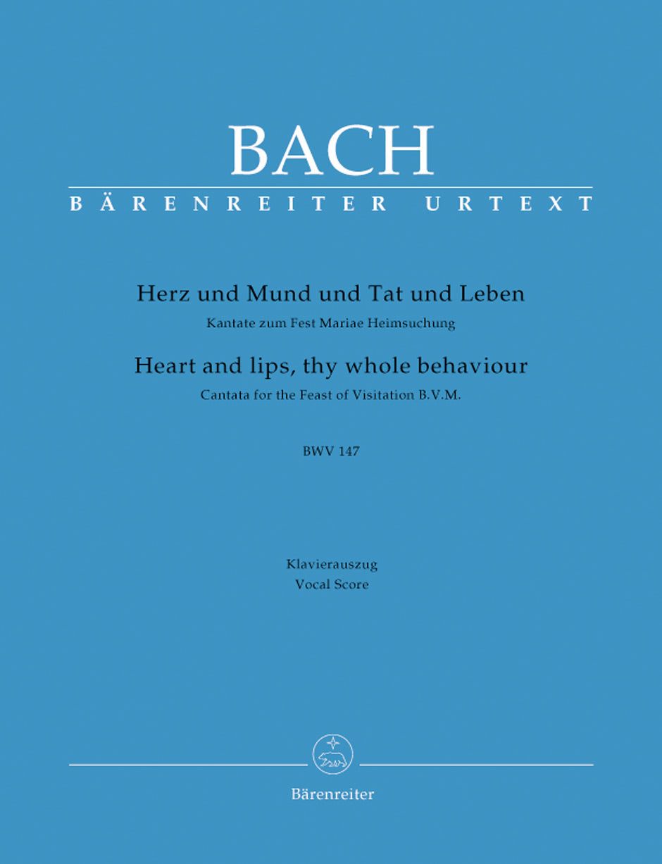 Bach: Kantate BWV 147  Herz und Mund und Tat und Leben (Vocal Score) afbeelding 2