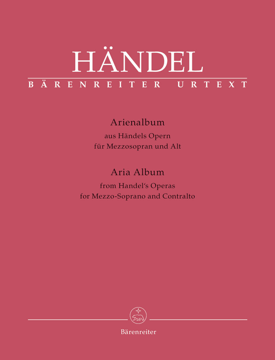 Handel: Aria Album Mezzo & Contralto & Piano afbeelding 2