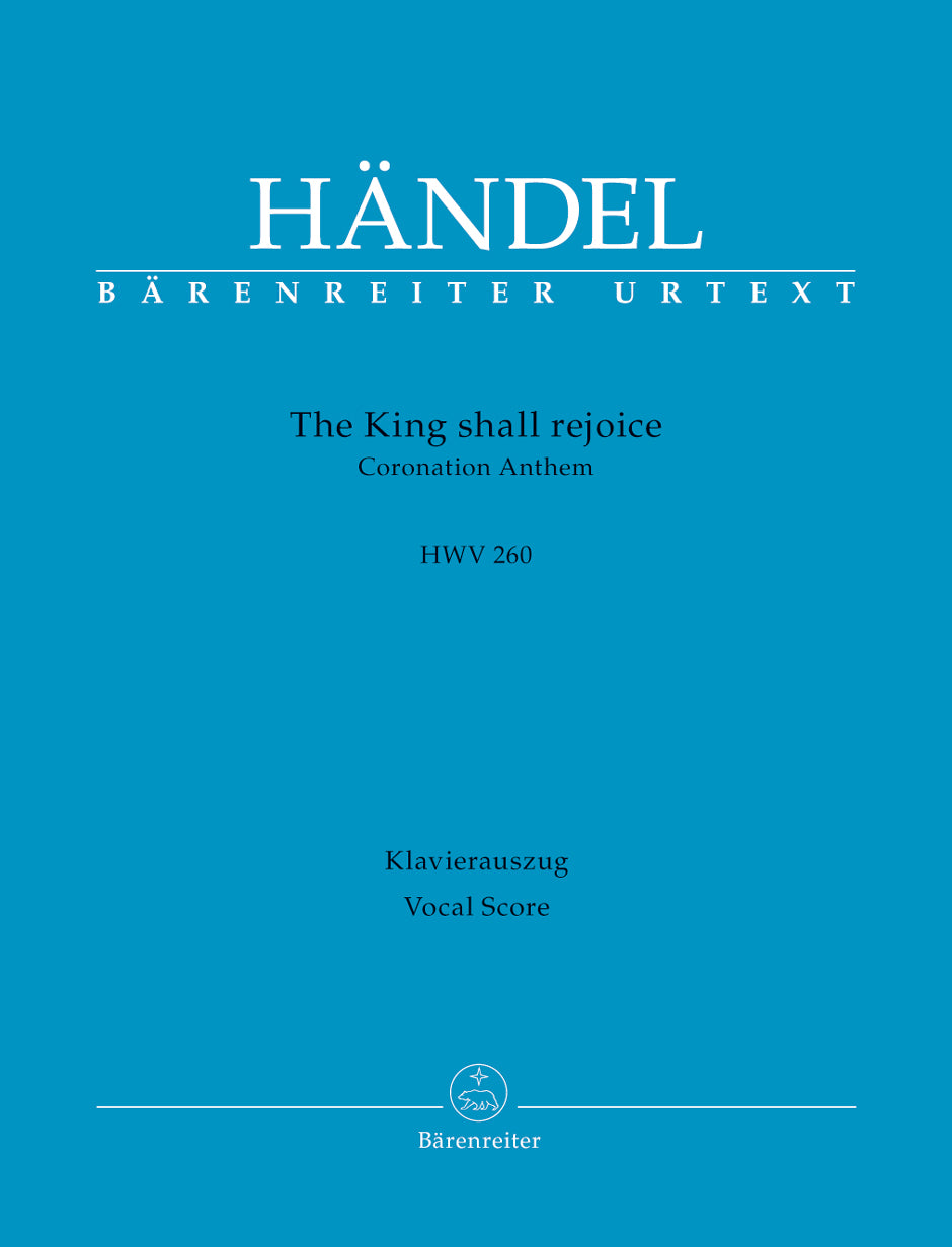 Handel: The King shall rejoice HWV 260 (Vocal Score) afbeelding 2