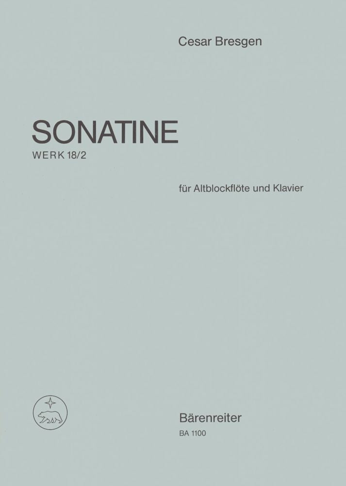 Sonatine mit Verwendung des Liedes Der Winter ist vergangen