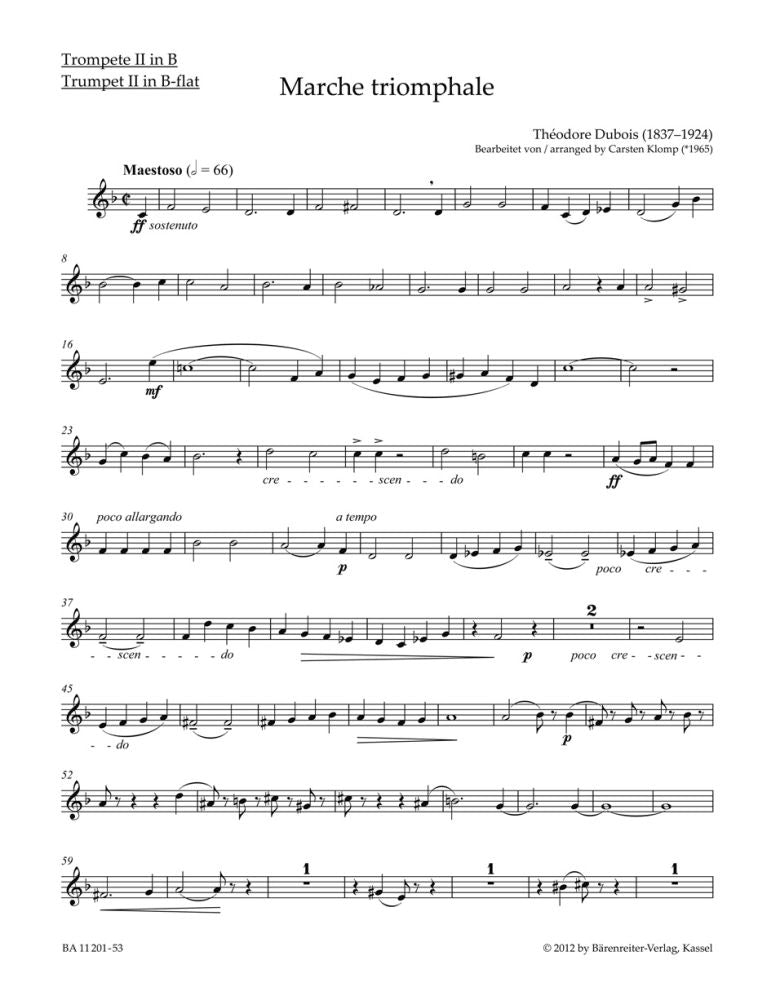 Organ Plus Brass Band I: Orgininal Works And Arrangements for Brass Choir and Organ (Trompet 2)