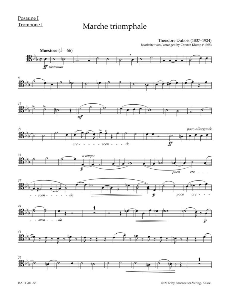 Organ Plus Brass Band I: Orgininal Works And Arrangements for Brass Choir and Organ (Trombone)