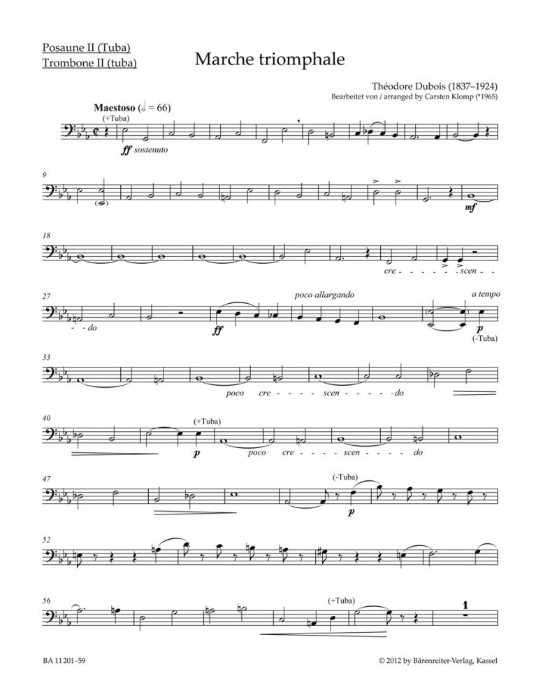 Organ Plus Brass Band I: Orgininal Works And Arrangements for Brass Choir and Organ (Trombone/Tuba)