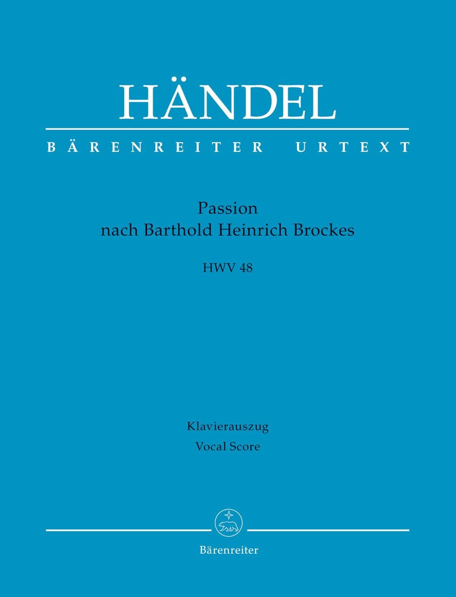 Passion nach Barthold Heinrich Brockes