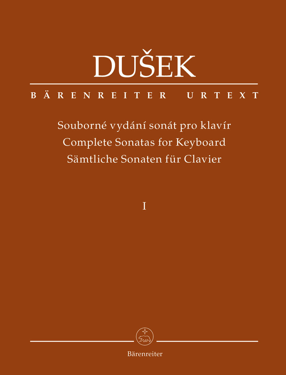 Dusek: Complete Sonatas For Keyboard Vol. 1