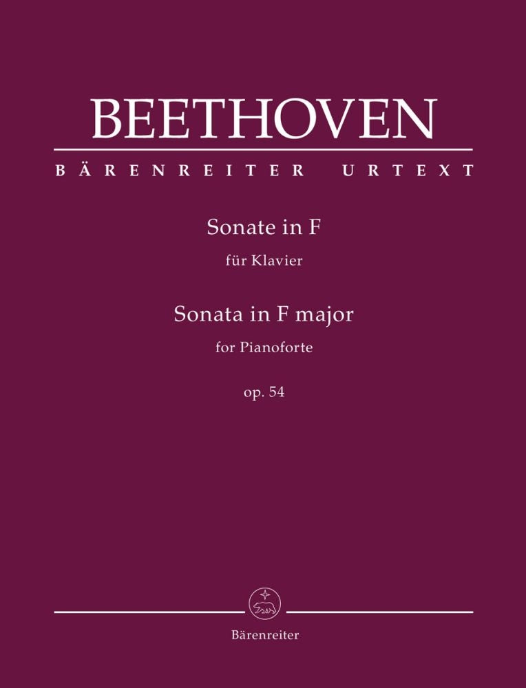 Beethoven: Sonata for Pianoforte in F major op. 54